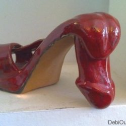 fuck-me-shoes-penis-heal-art-sculpture